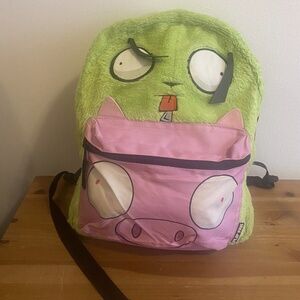 Invader Zim GirPig Reversible Backpack Flip Pak Fur